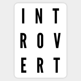 Introvert Sticker